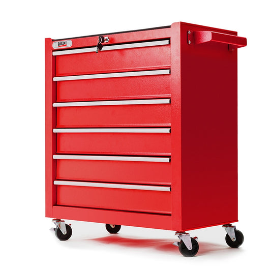 BULLET 6 Drawer Tool Box Cabinet Trolley Garage Toolbox Storage Mechanic Chest