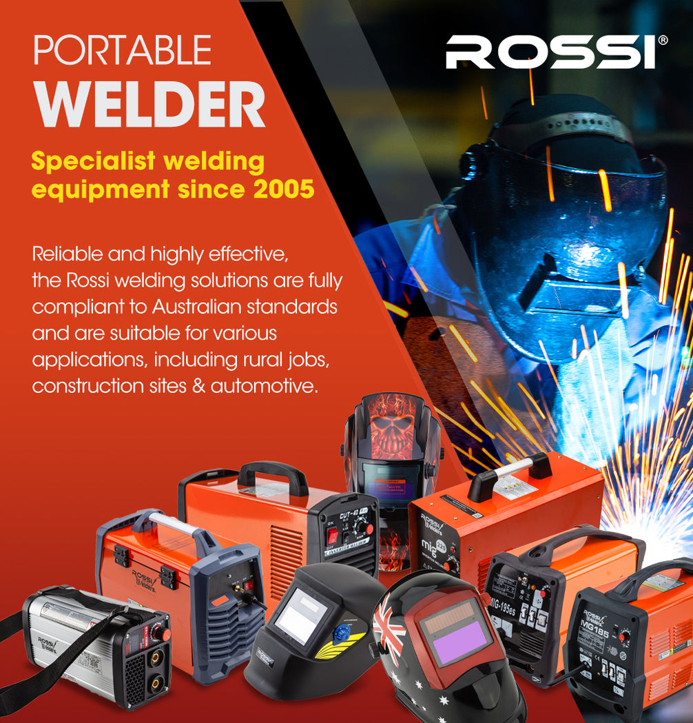 ROSSI Stick Welder 200 Amp Inverter Welding Machine MMA Portable ARC DC 200A Gas