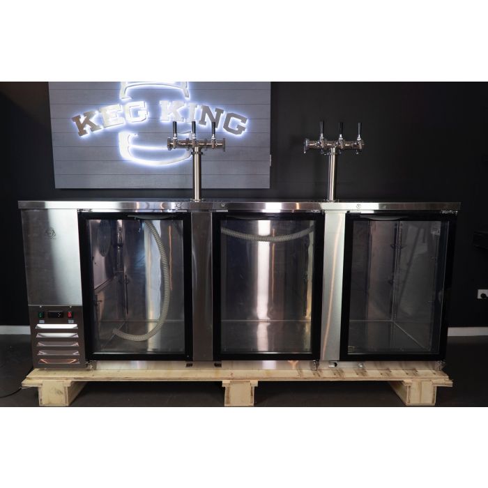 Kegerator - KegMaster Super Deluxe - Three Door