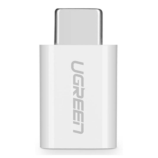 UGREEN Type-C to Micro USB OTG Adapter (White) - 30154