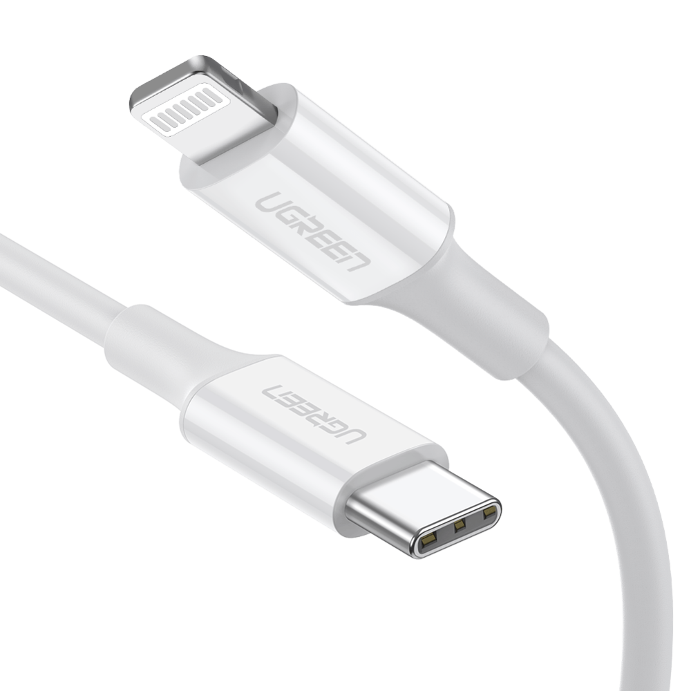 UGREEN MFI USB-C to  Cable 1M (White) - 60751