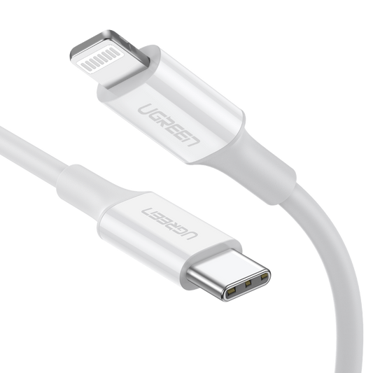 UGREEN MFI USB-C to  Cable 1M (White) - 60751