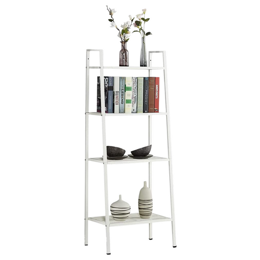 EKKIO Ladder Shelf 4 Tier (White) EK-LS-100-DSH