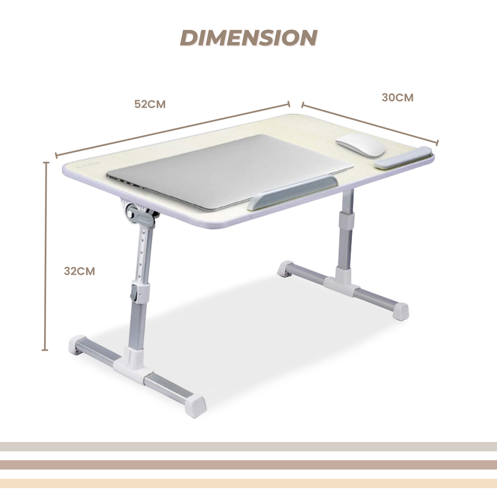 EKKIO Foldable Laptop Table EK-BT-100-VAC