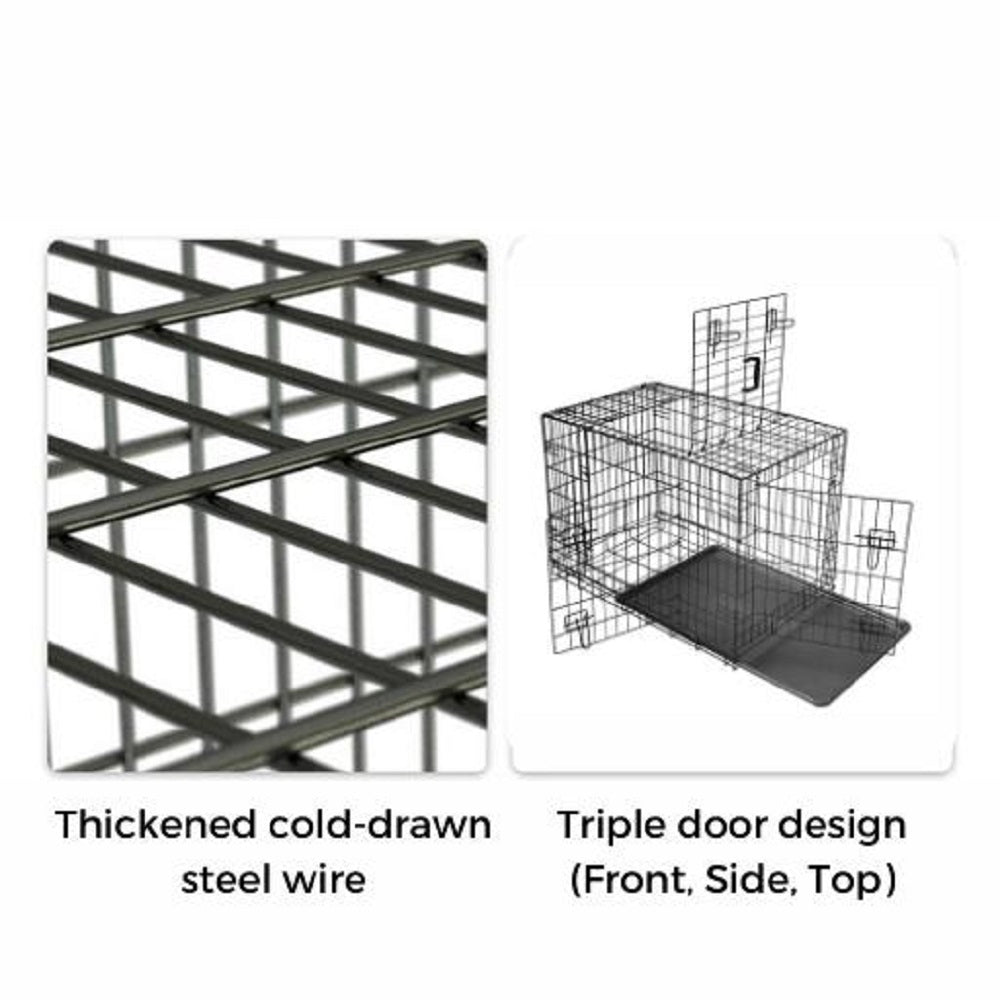 Floofi Dog Cage 36" FI-PC-128-XD