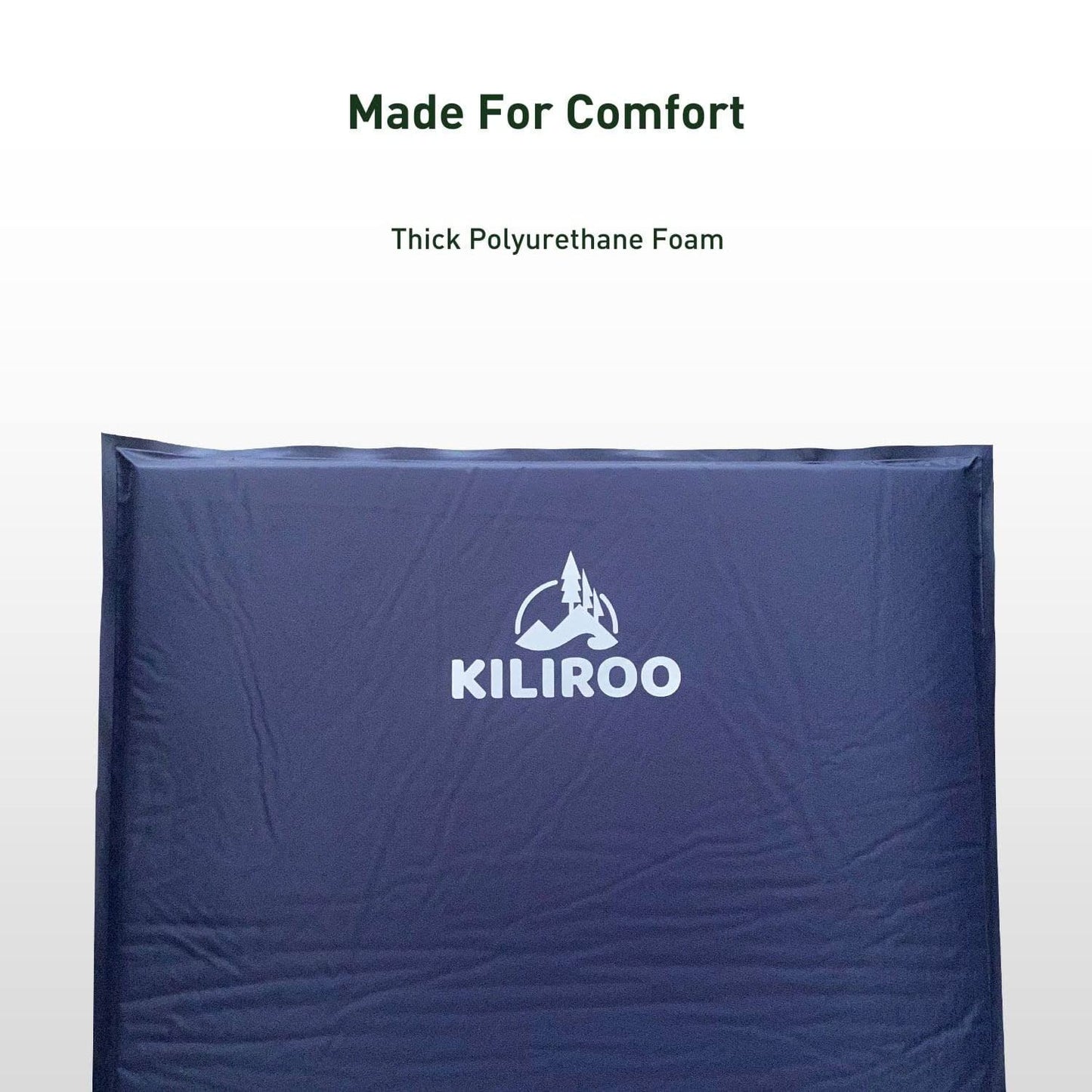 KILIROO Inflating Camping Mat - Navy Blue KR-IM-101-HY