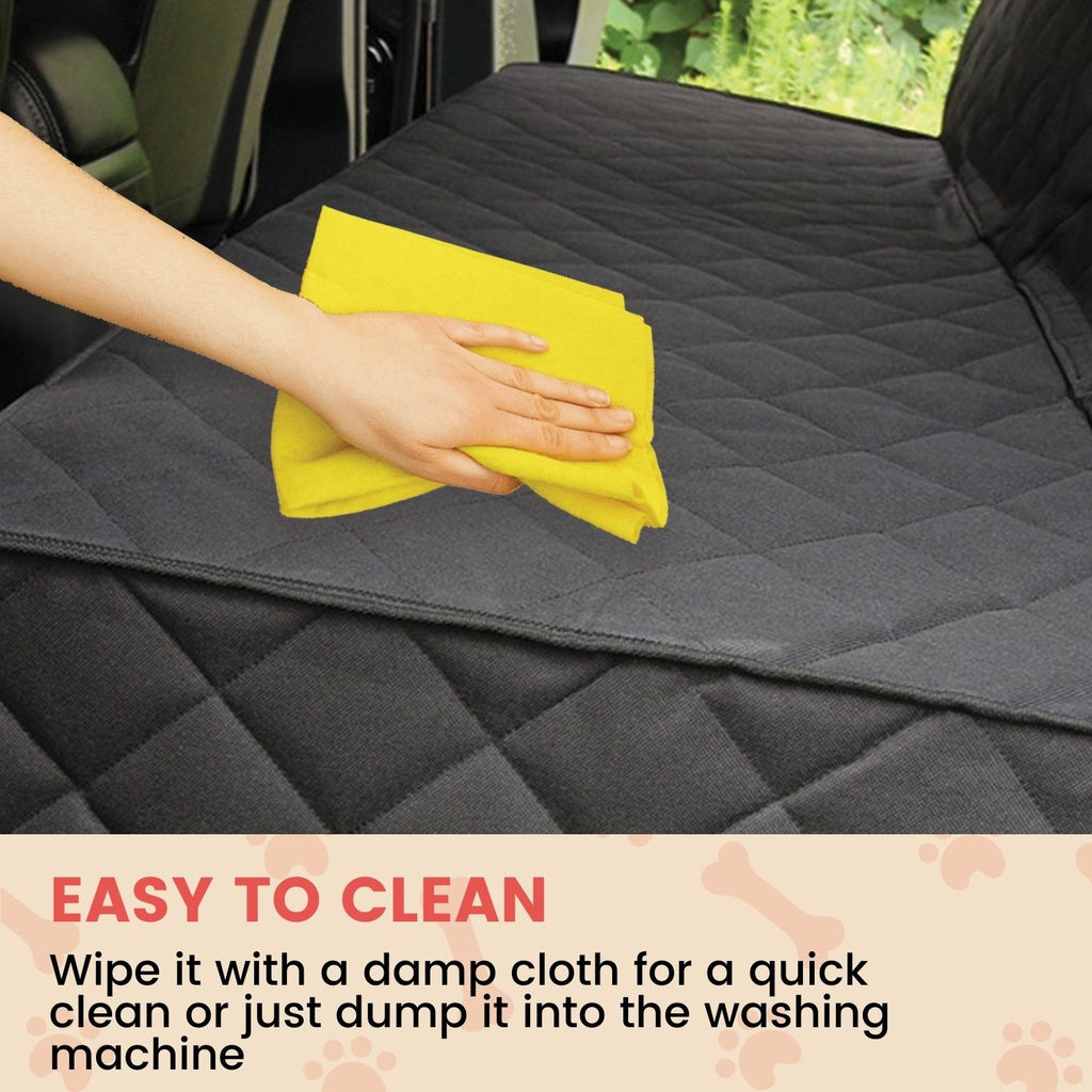 Floofi Pet Car Back Seat Cover Waterproof Safety - PT-SC-100-QQQ / PT-SC-100-ARS