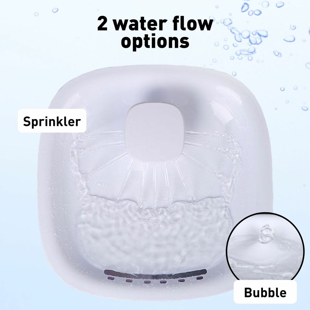 Floofi Pet Water Fountain Dispenser LED USB 3L PT-WD-103-ZM