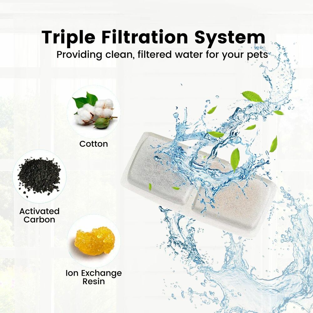 Floofi Pet Water Fountain Filter 1 Piece PT-WF-100-ZM