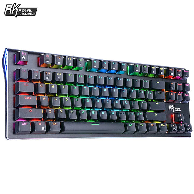 Royal Kludge RKG87 Dual Mode Mechanical Keyboard Black (Blue Switch)