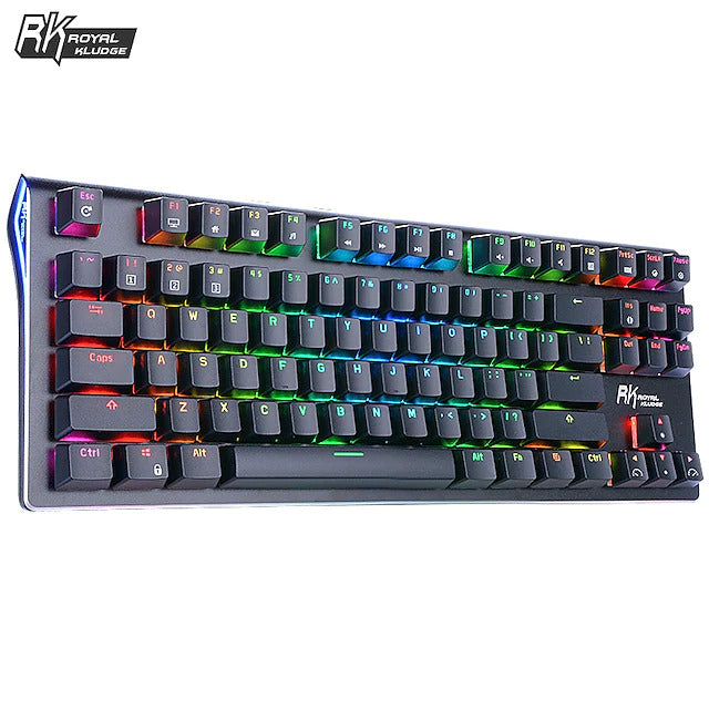 Royal Kludge RKG87 Dual Mode Mechanical Keyboard Black (Red Switch)