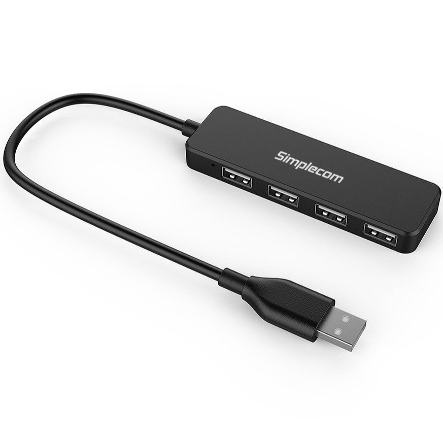 Simplecom CH241 Hi-Speed 4 Port Ultra Compact USB 2.0 Hub