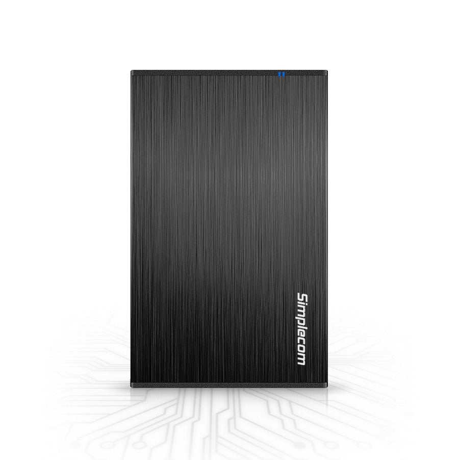 Simplecom SE212 Aluminium Slim 2.5'' SATA to USB 3.0 Portable HDD Enclosure