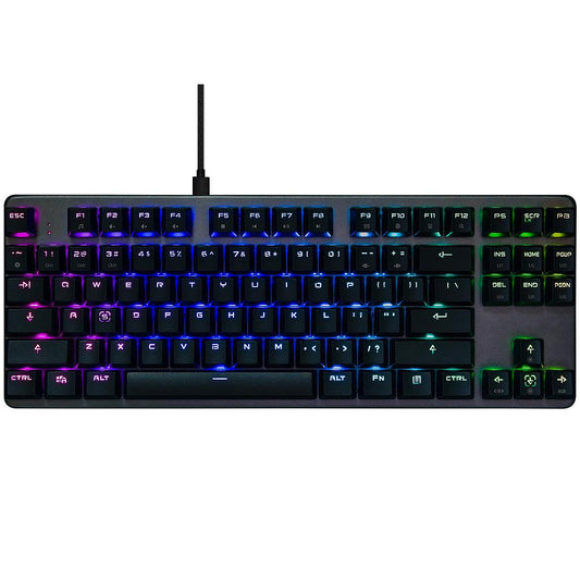 Tecware Phantom L RGB TKL Low Profile Mechanical Keyboard Blue Switch TW-KB-PL-ZOBL