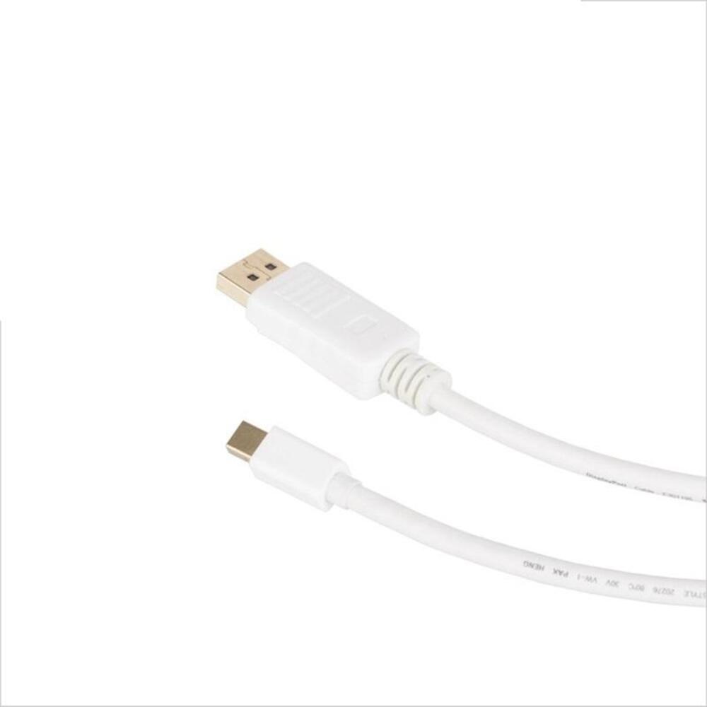 VCOM Mini Display Port Male to HDMI A/M Cable (White) - CG615-1.8