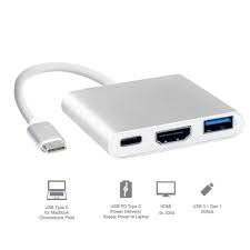 VCOM USB Type C/M to VGA/F+USB 3.0 A/F+Type C/F Docking Station CU426M