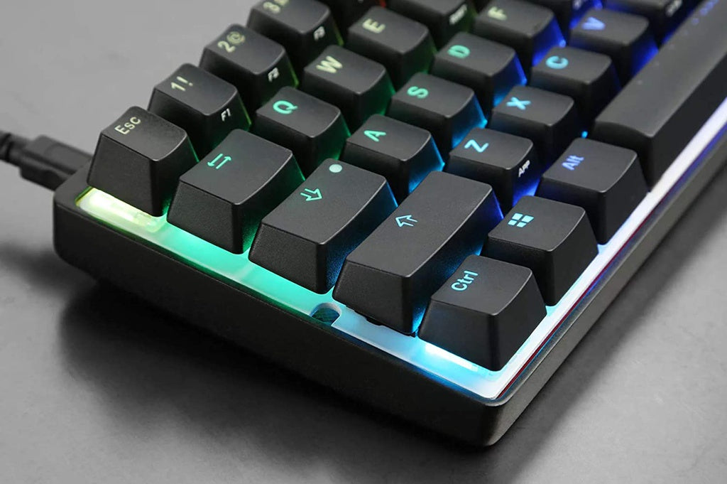 Vortex Poker 3 RGB Mechanical Gaming Keyboard Cherry MX Blue Switch VTK-6100R-BLBK