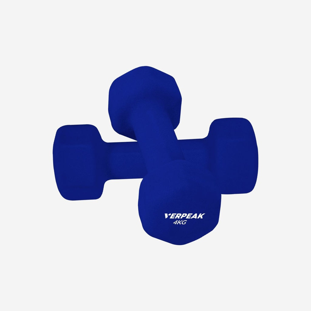 Verpeak Neoprene Dumbbell 4kg x 2 Blue VP-DB-137-AC