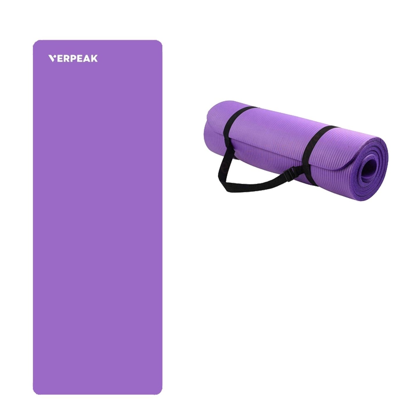 Verpeak NBR Yoga Mat 2.0CM Purple VP-MT-125-AC