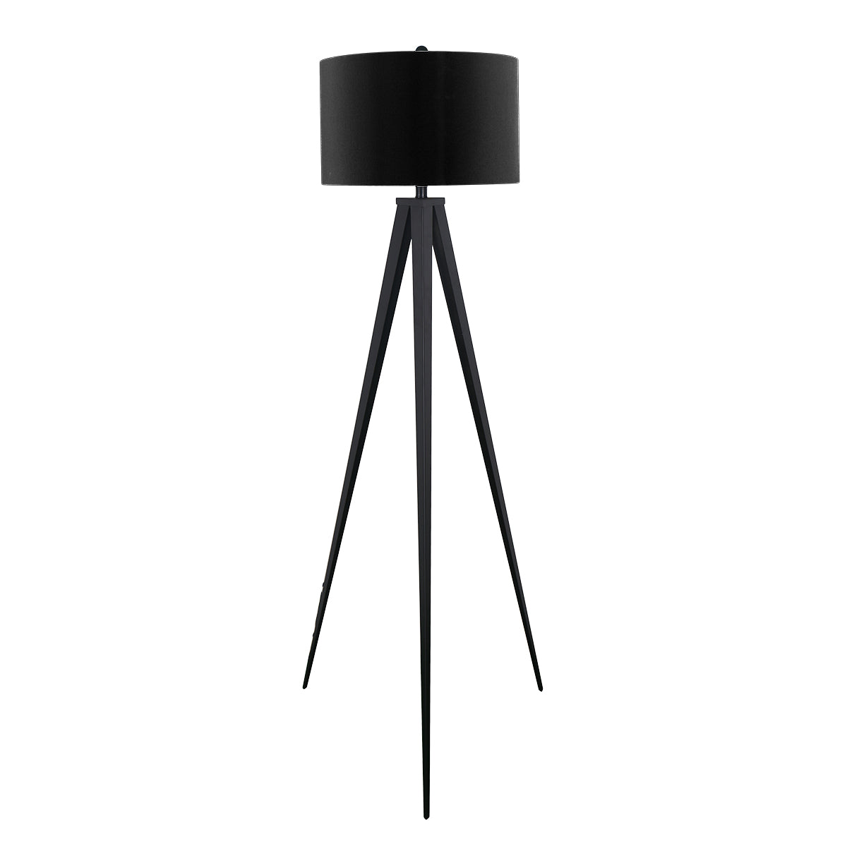 Sarantino Minimalist Modern Tripod Floor Lamp Black