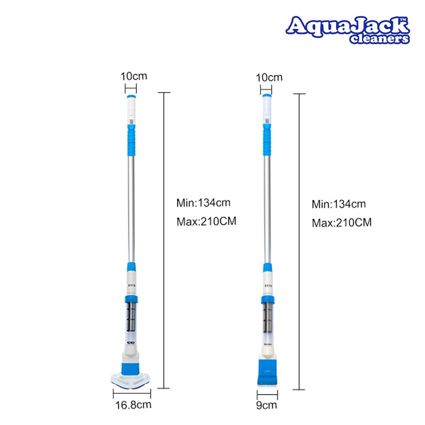 Aquajack 127 Portable Rechargeable Spa and Pool Vacuum Cleaner