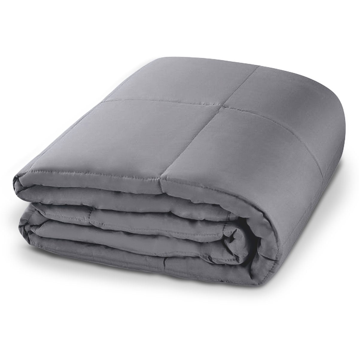 Laura Hill Weighted Blanket Heavy Quilt Doona 9Kg - Grey