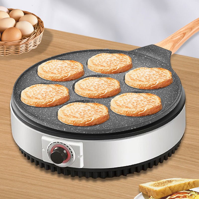 3 hole Frying Pot Pan Non-stick Egg Pancake Steak Hamburg Omelet Pan Tools AU