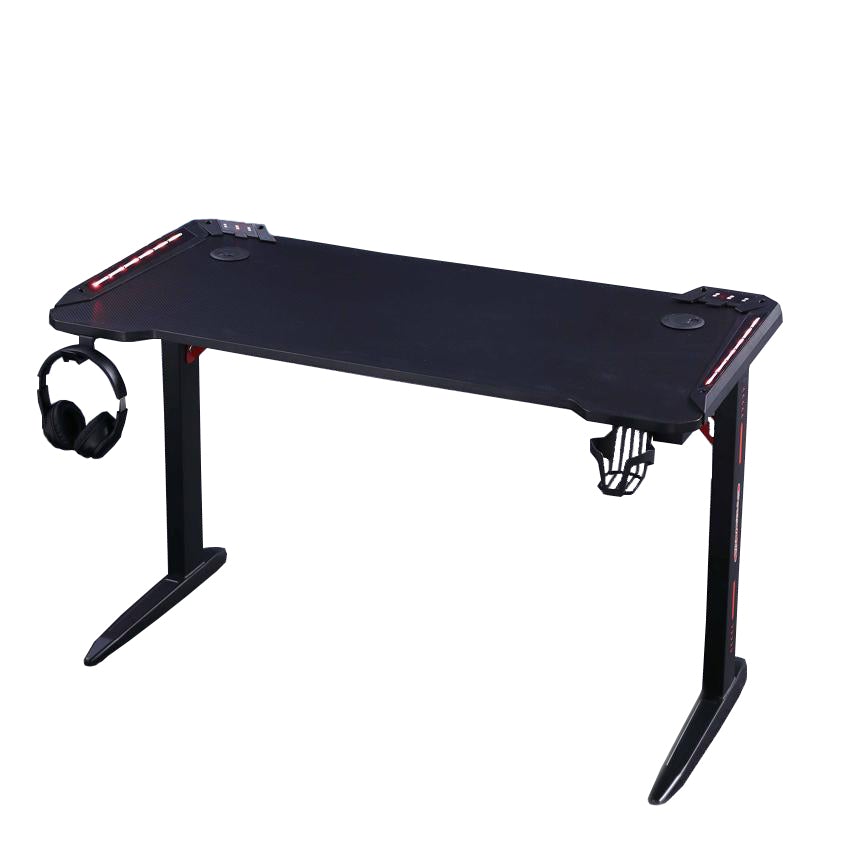 120cm Gaming Desk Desktop PC Computer Desks Desktop Racing Table Office Laptop Y-legs Black