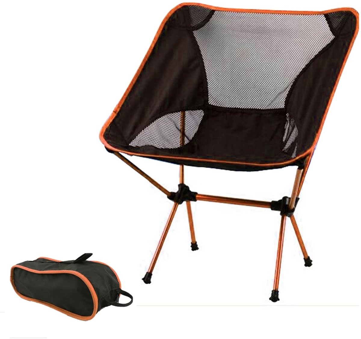 Ultralight Aluminum Alloy Folding Camping Camp Chair Outdoor Hiking Patio Backpacking Green