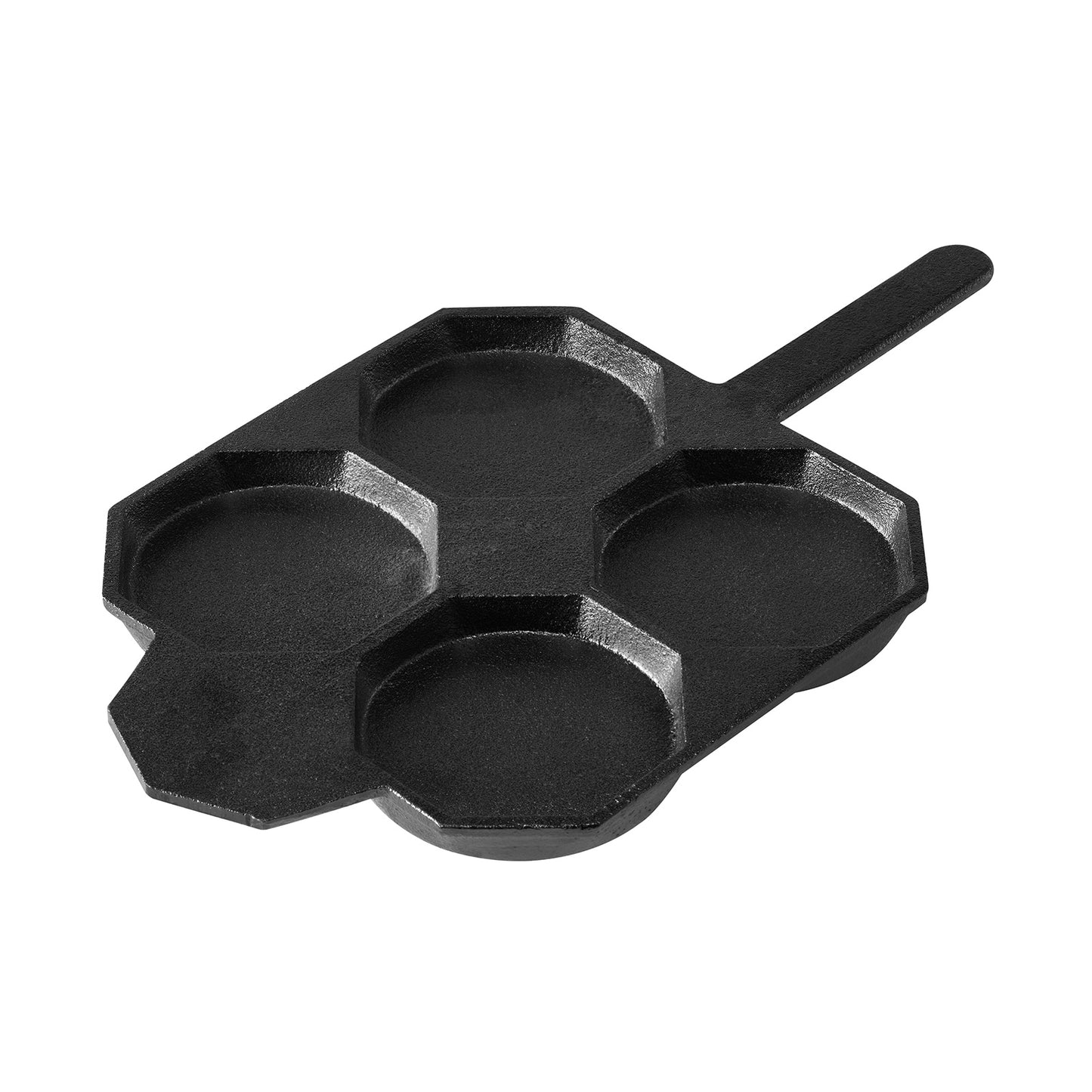 Mommy's Pot 23cm Cast-Iron Traditional Egg Pan Non-Stick Pre-Seasoned