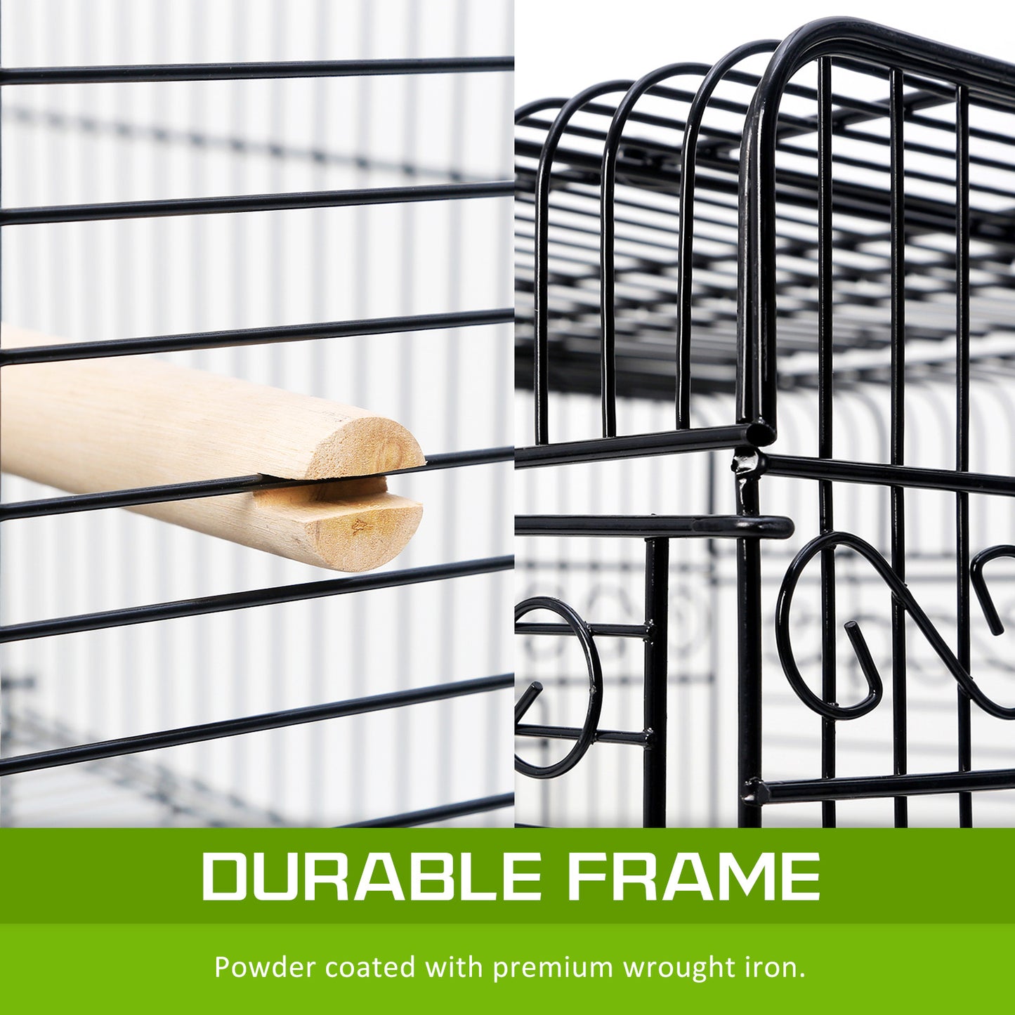 Paw Mate Bird Cage Parrot Aviary Alto 145cm