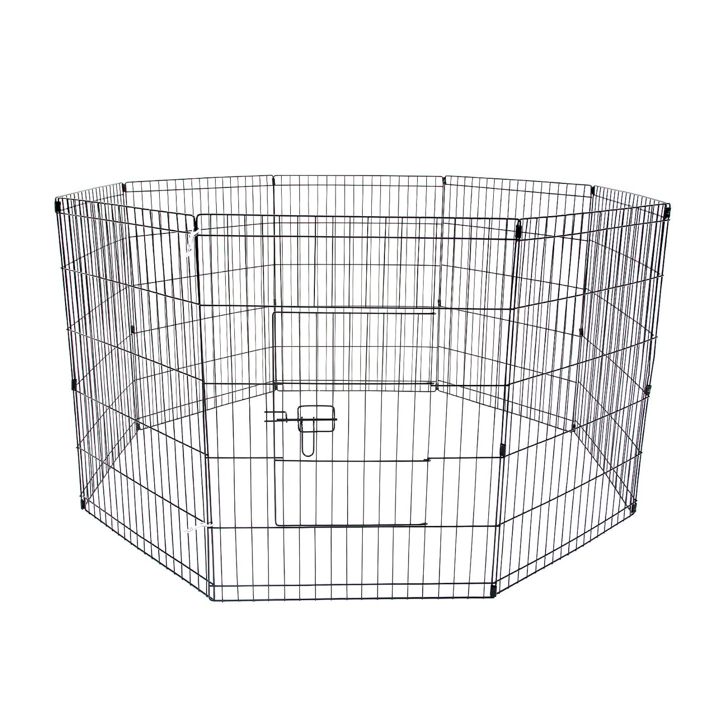 Paw Mate Pet Playpen 8 Panel 30in Foldable Dog Exercise Enclosure Fence Cage