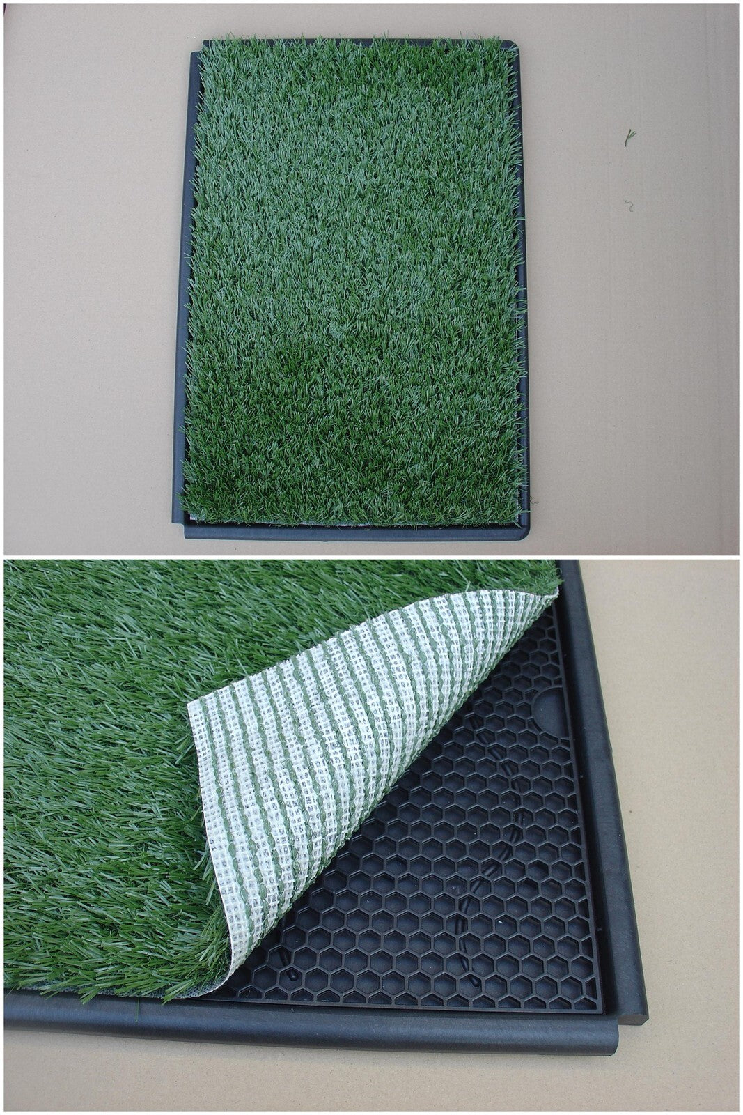 YES4PETS Indoor Dog Puppy Toilet Grass Potty Training Mat Loo Pad 85 x 63 cm