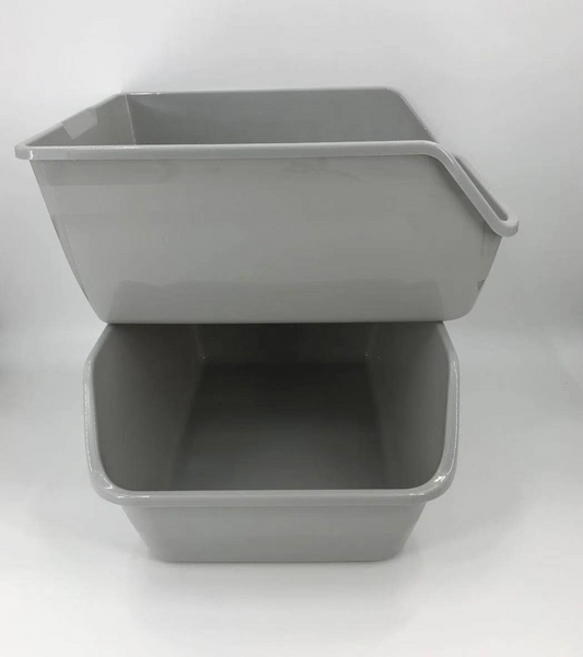 YES4PETS 2 x XL Portable Cat Kitten Toilet Litter Deep Tray