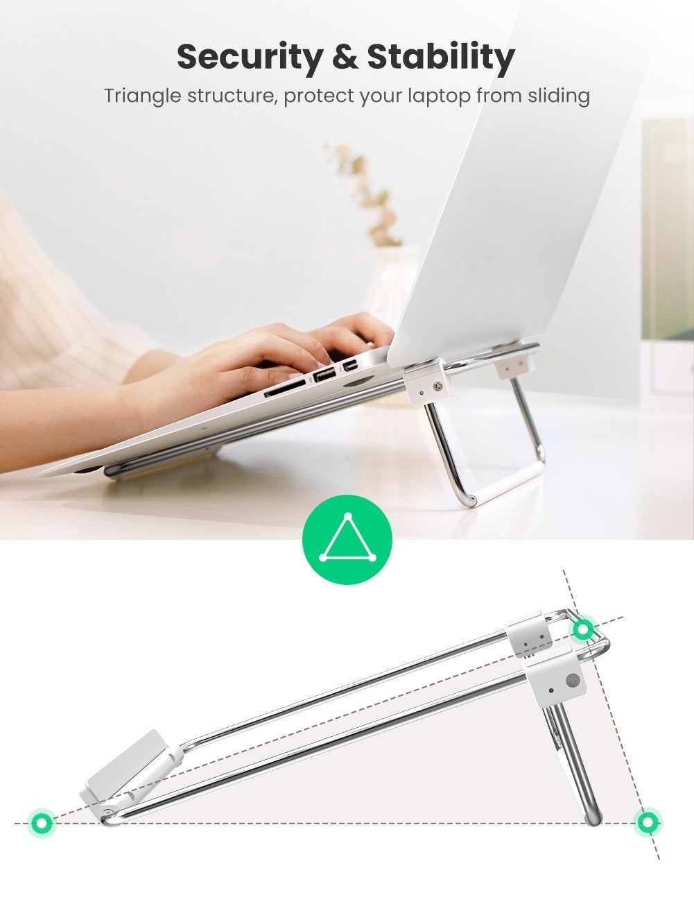 UGREEN 80348 Adjustable Laptop Desk Stand