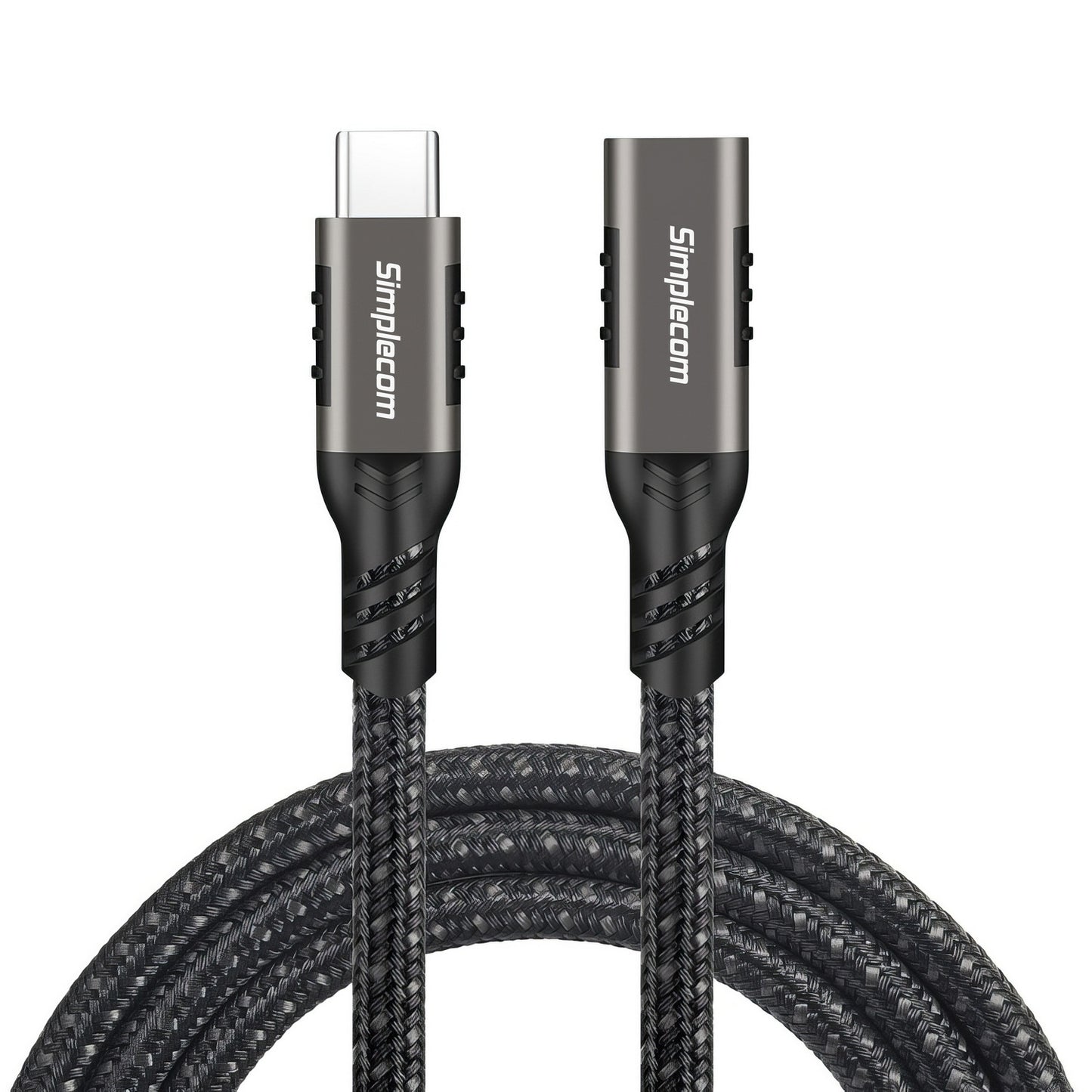 Simplecom CAU605 USB-C Male to Female Extension Cable USB 3.2 Gen2 PD 100W 20Gbps 0.5M