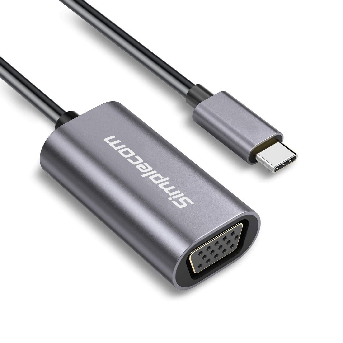 Simplecom DA104 USB-C to VGA Adapter Full HD 1080p