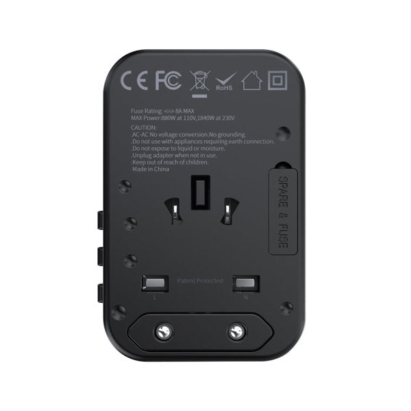 CHOETECH PD5009 65W PD Travel Wall Charger