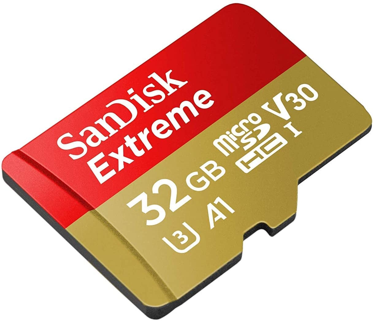 SANDISK SDSQXAF-032G-GN6MN 32GB MICRO SDHC EXTREME A1 V30, UHS-I/ U3, 100MB/s ,NO  SD ADAPTER