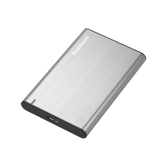 Simplecom SE211 Aluminium Slim 2.5'' SATA to USB 3.0 HDD Enclosure Silver