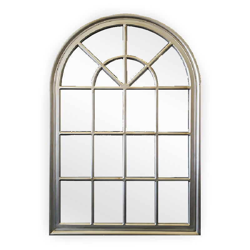 Window Style Mirror - Champagne Arch 100 CM x 150 CM