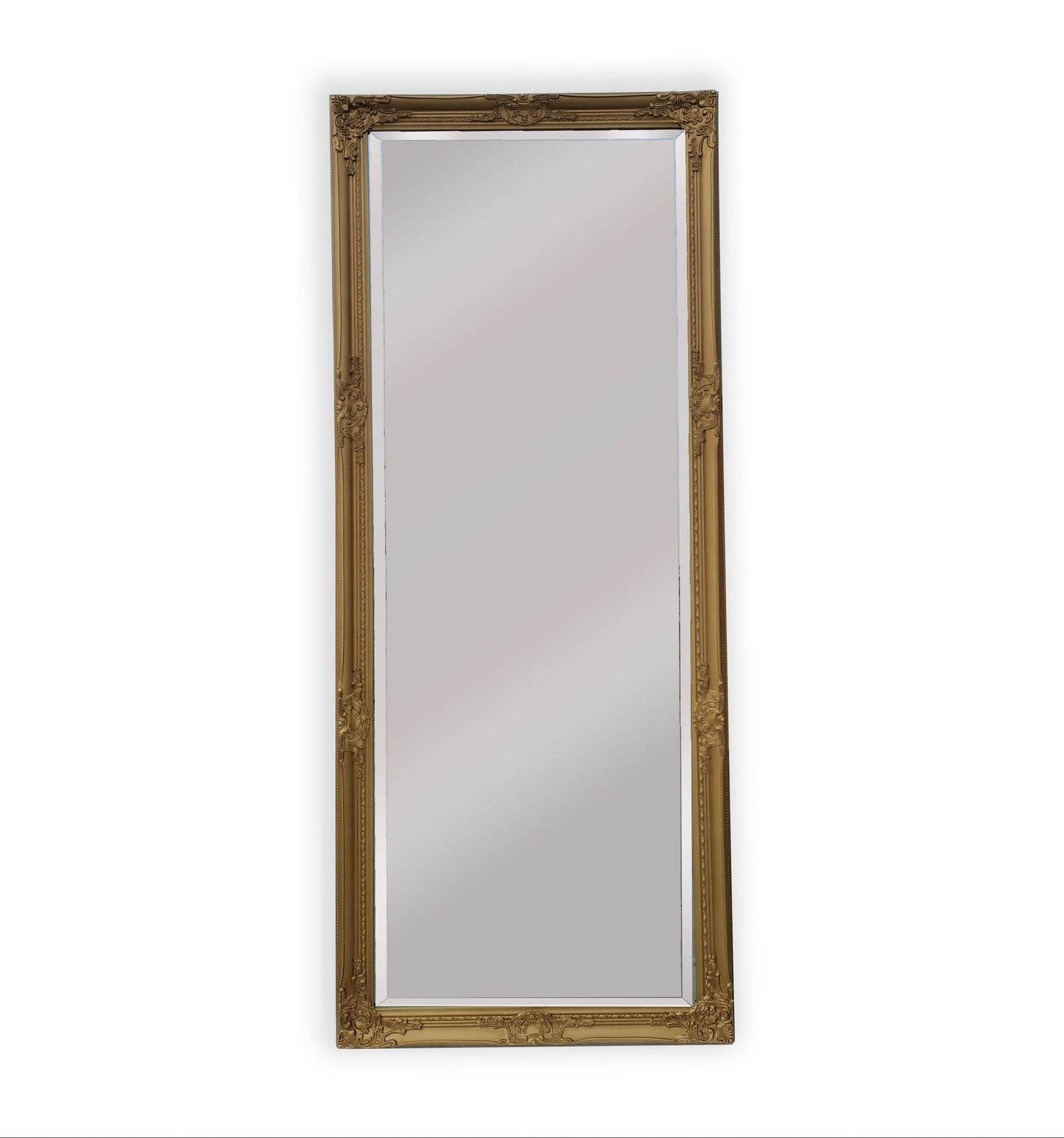 French Provincial Ornate Mirror - Country Gold - Medium 70cm x 170cm