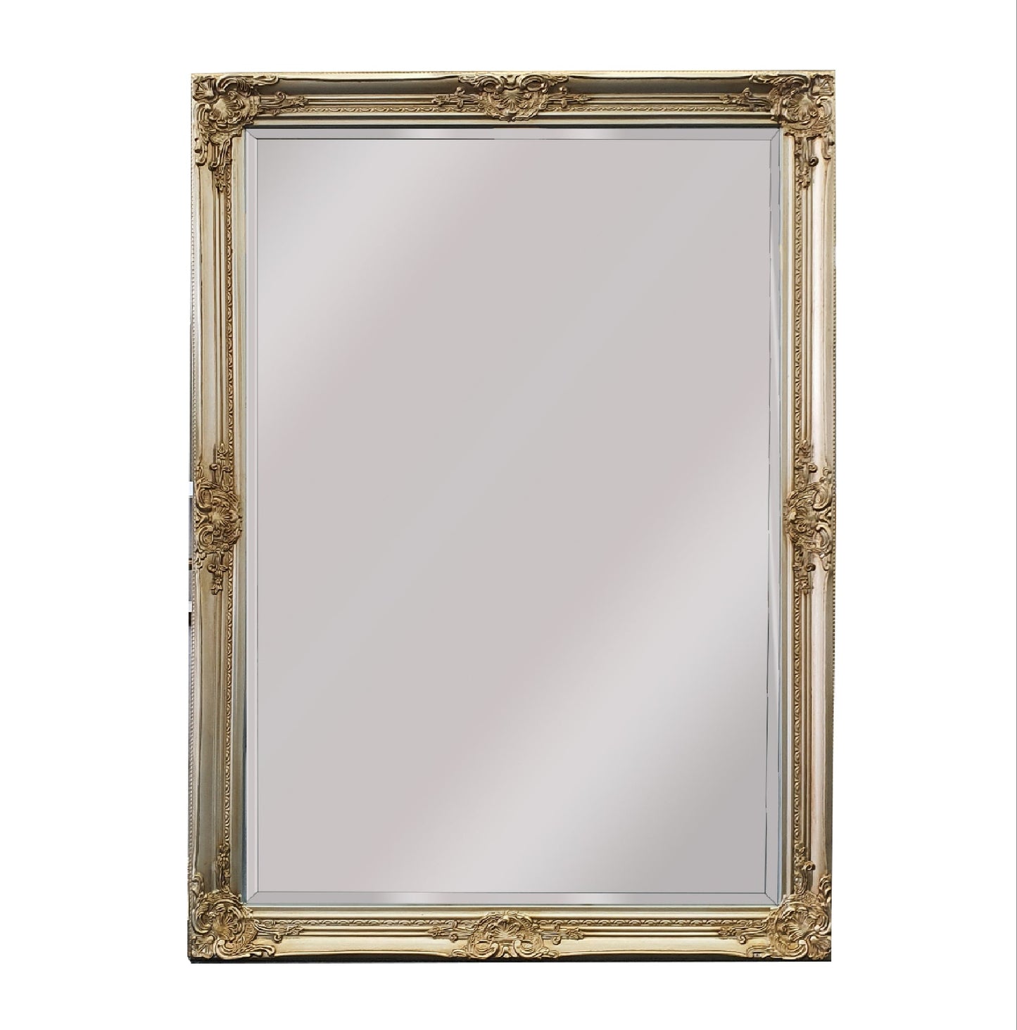 French Provincial Ornate Mirror - Champagne - Small 80cm x 110cm