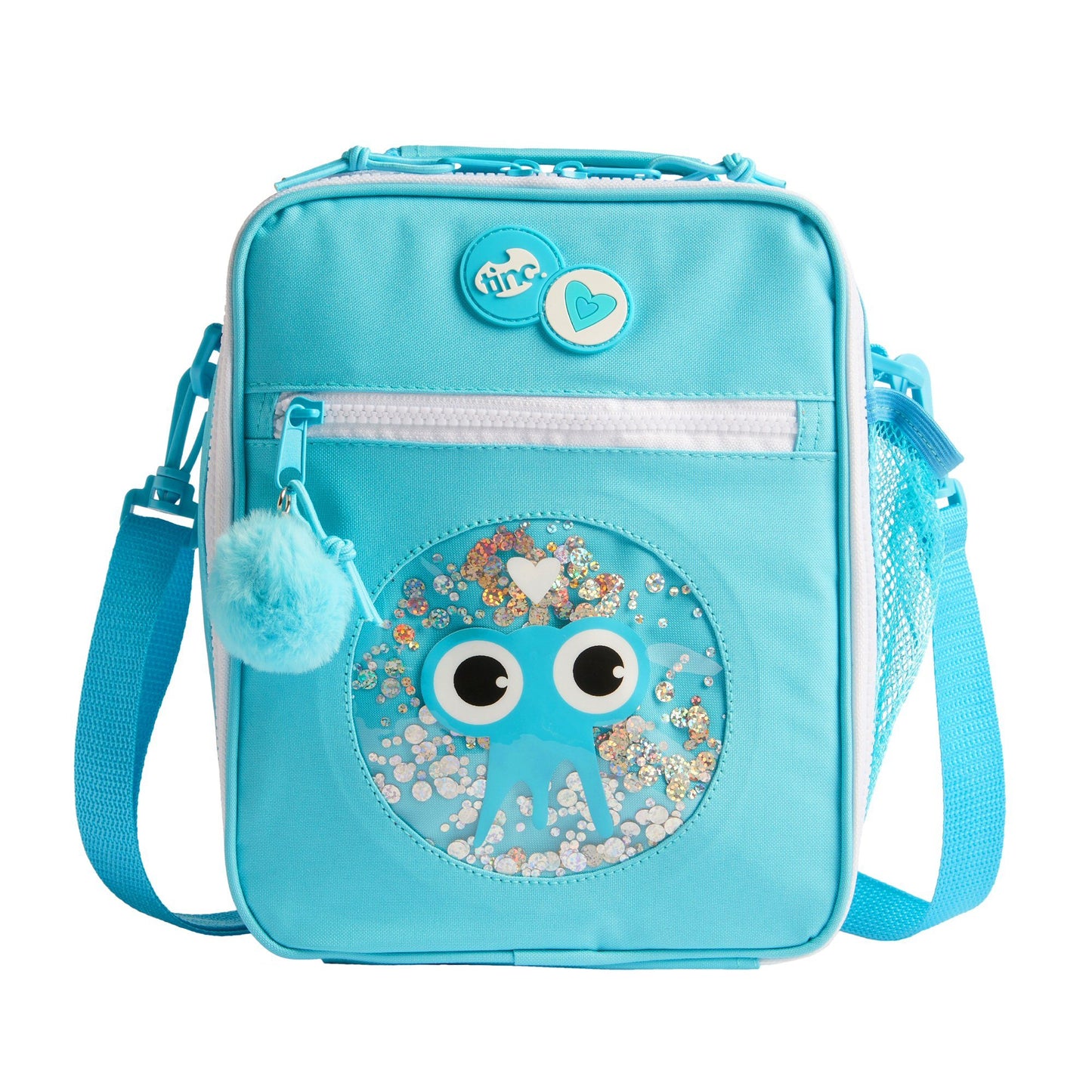 Tinc Tonkin Sequin Adventure Satchel Lunch Bag (Blue)