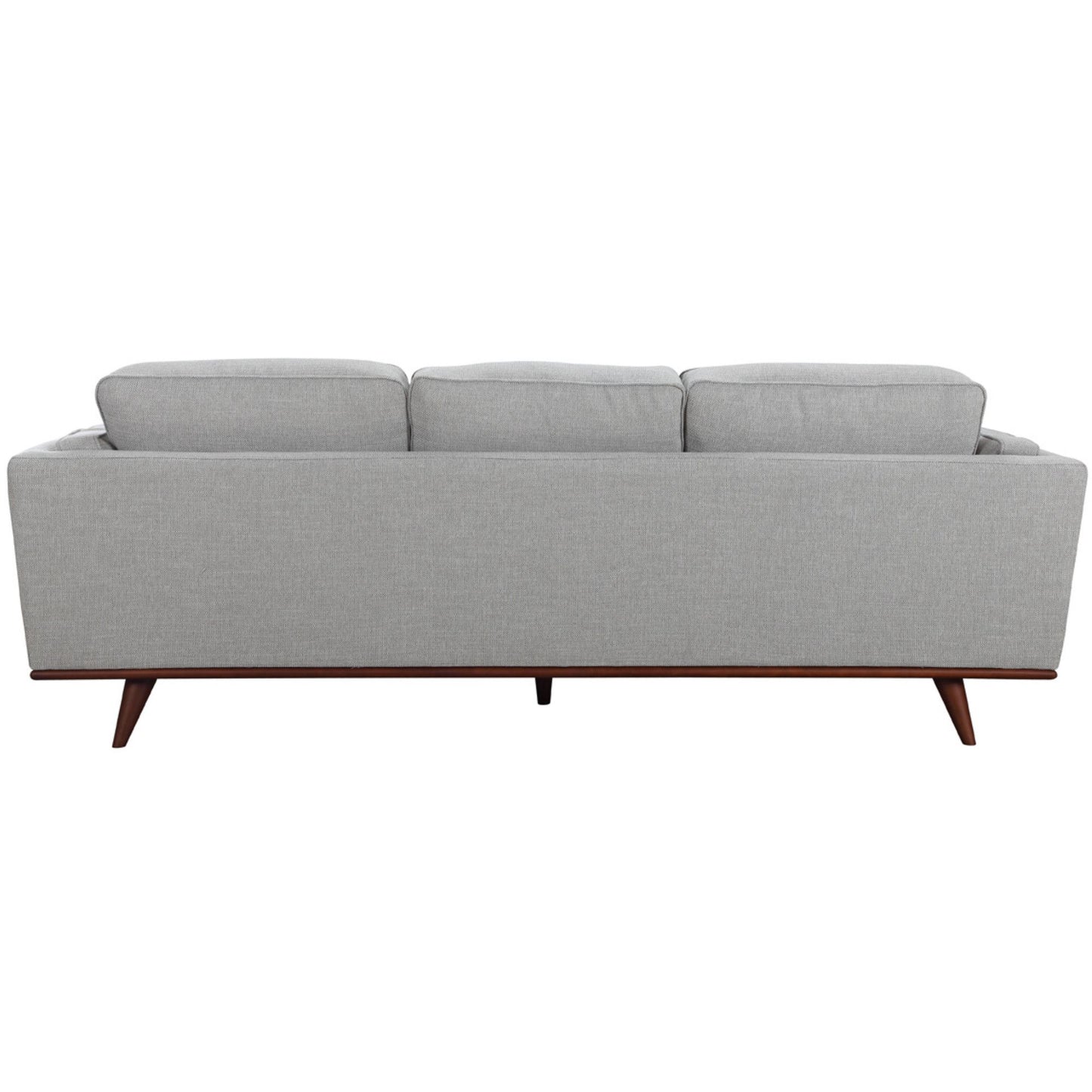 Petalsoft 3 Seater Sofa Fabric Uplholstered Lounge Couch - Grey
