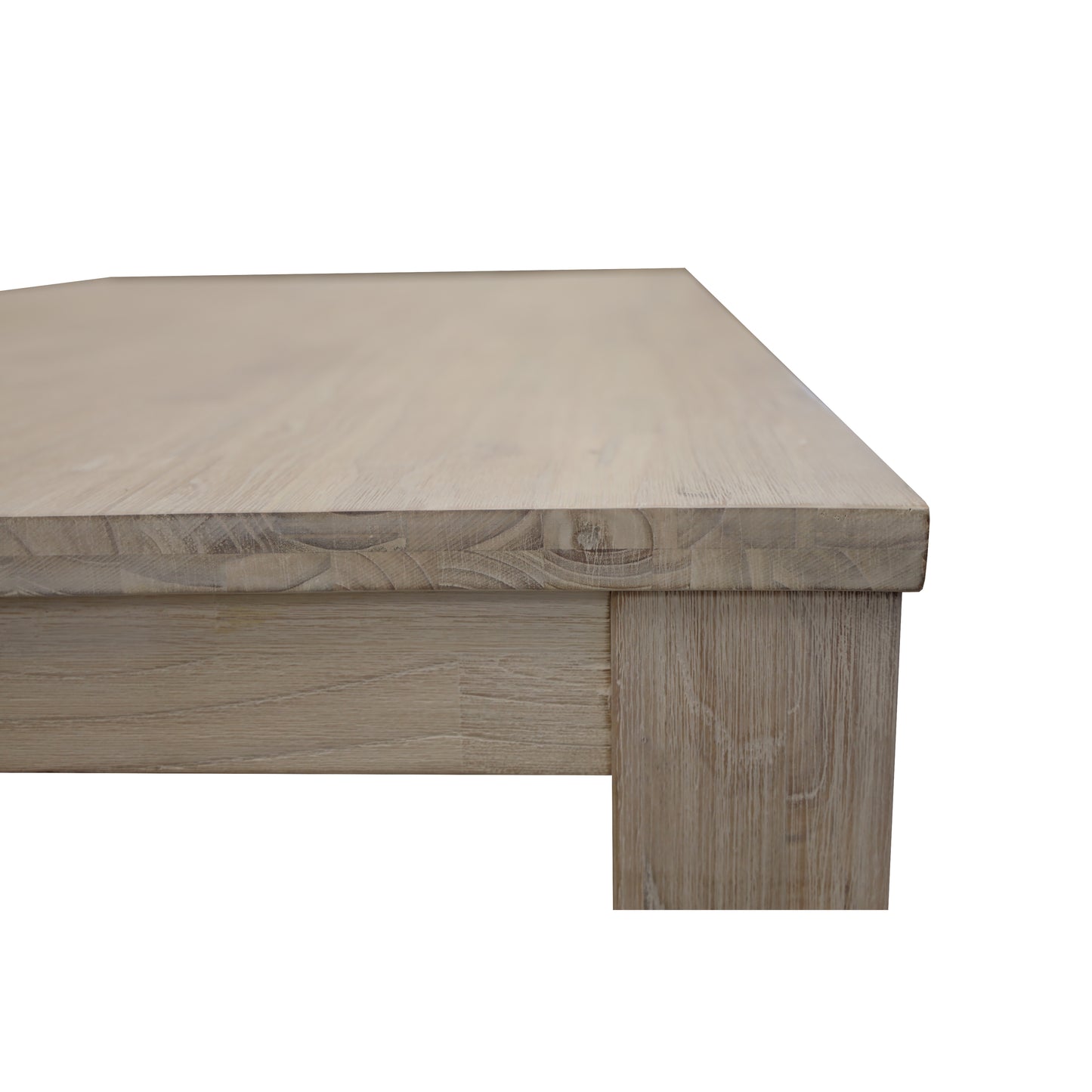 Foxglove Dining Table 190cm Solid Mt Ash Wood Home Dinner Furniture - White