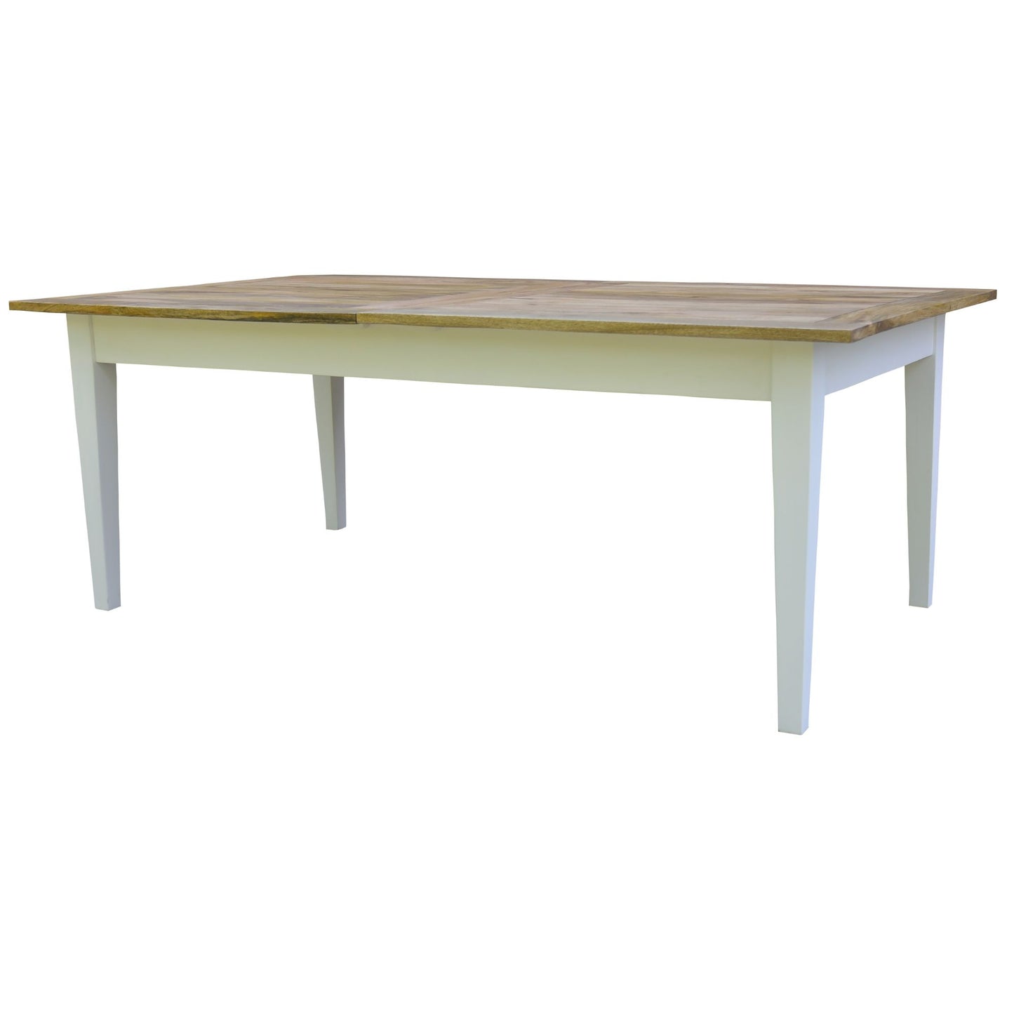 Lavasa Extendable Dining Table 170 - 250cm Mango Wood Modern Farmhouse Furniture