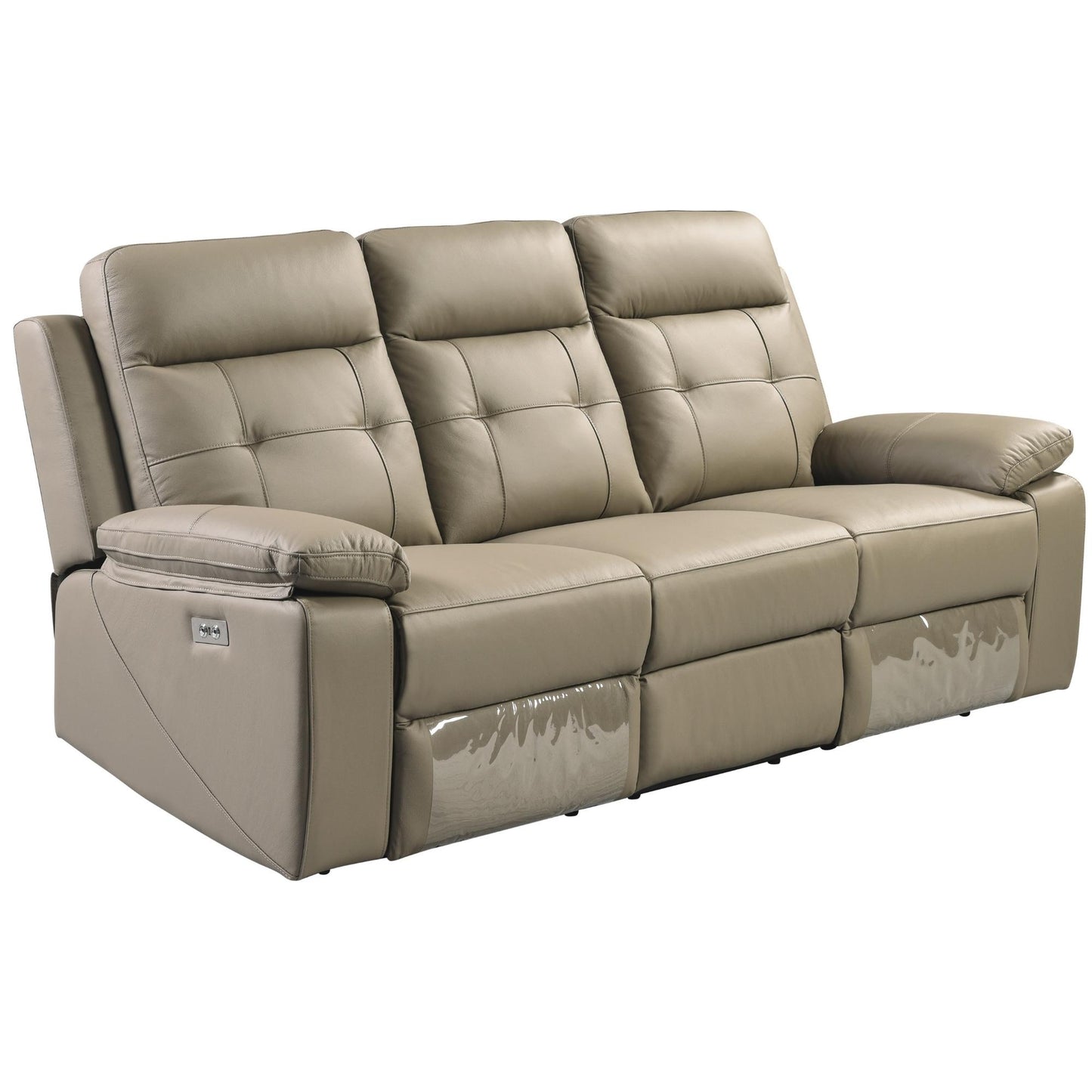 Kingsman 3 + 2 Seater Electric Recliner Sofa Genuine Leather Home Theater Lounge