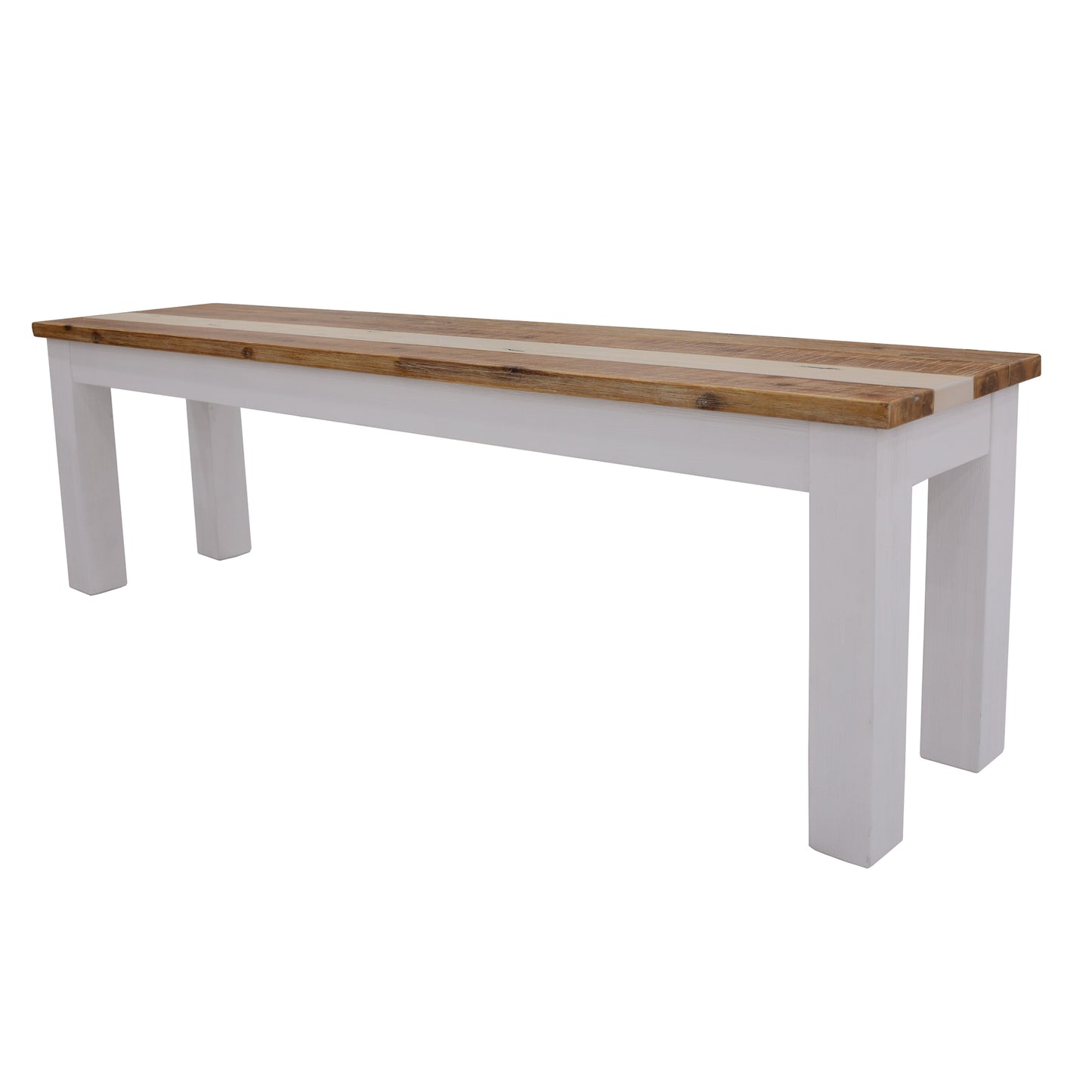 Orville Dining Bench 170cm Solid Acacia Wood Home Dinner Furniture - Multi Color