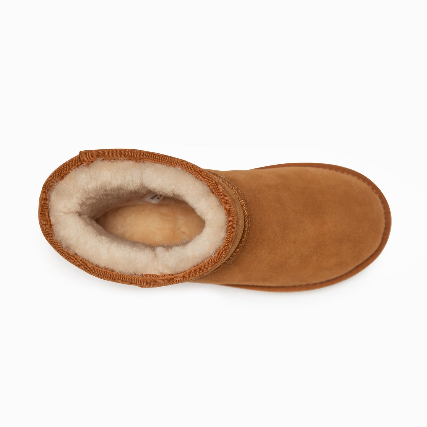 Ugg Boots Genuine Australian Sheepskin Unisex Short Classic Suede (Chestnut, EU37)